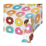 Donut Time Plastic Tablecover