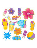 Beach ball Summer Cutouts -30pcs