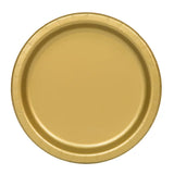 Gold Paper 7″ Cake Plates -20pcs