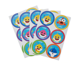 Baby Shark Stickers – 24pcs