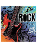 Rock Star Lunch Napkins -36 pieces