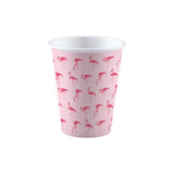 Flamingo Paper Cups -8pcs