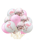 Flamingo Latex Balloons -15pcs