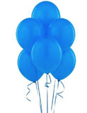 Blue Latex Balloons- 15pcs