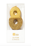 Gold Glitter Candle – 8