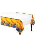 Product Description Plastic tablecover ,Size: 54″ by 84″