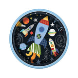 Blast off Space 9″ Plates-8pcs