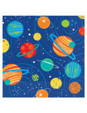 Blast Off Space Beverage Napkins -16pcs