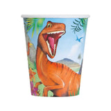 Dinosaur Prehistoric Paper Cups -8pcs