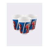 Spiderman Plastic cups -8pcs