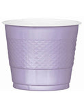 Light Purple Plastic Cups 9oz-20Pcs