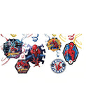 Spider man Swirl Decoration-12pcs