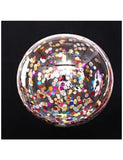 Multi Confetti Bubble Balloon -18″