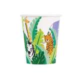 Animal Safari 9oz Paper Cups, 8pcs