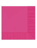 Dark Pink Lunch Napkin-20Pcs