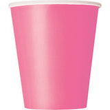 Dark Pink Paper Cups-14pcs