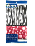 Zebra Print Table cover-Size :54″ by 108″