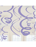 Purple Swirl decoration