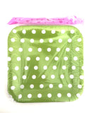 Printed Green Square 9” Paper Plates-10pcs