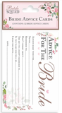 Bridal Shower Advice Cards-12pcs