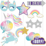 Unicorn Photo Props -10pcs