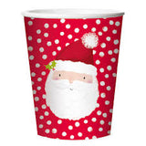 Christmas Santa Paper Cups -8pcs