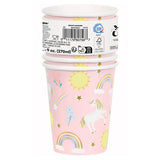 Unicorn Paper Cups -8pcs