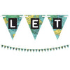 Graduation Let the Adventure Begin Map Pennant Banner
