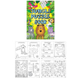 Jungle Fun Puzzle Book -12PCS