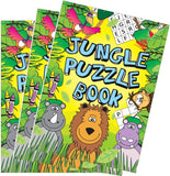 Jungle Fun Puzzle Book -12PCS