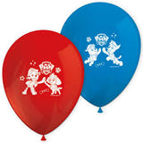Paw Patrol Latex Balloons -8pcs