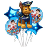 Paw Patrol Balloon Bouquet -5pcs