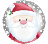 Christmas Santa Cute Foil Balloon -18"
