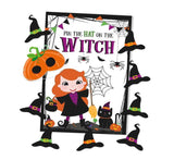 Pin the Hat on the Witch Game