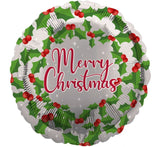 Merry Christmas Foil Balloon -18"